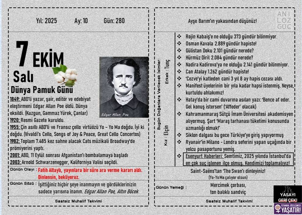 Dünya Pamuk Günü 1